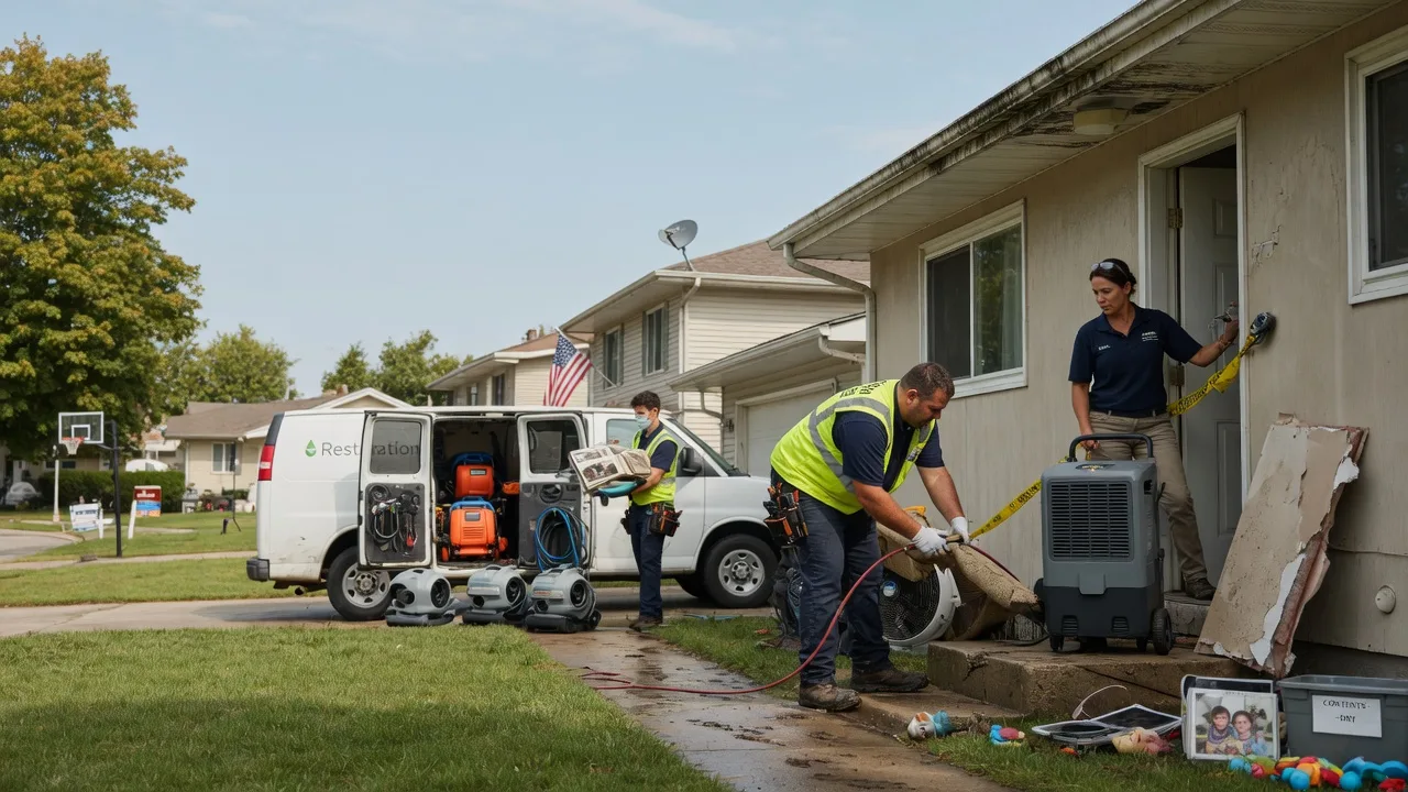 Water Damage Restoration in Rock City, IL near me